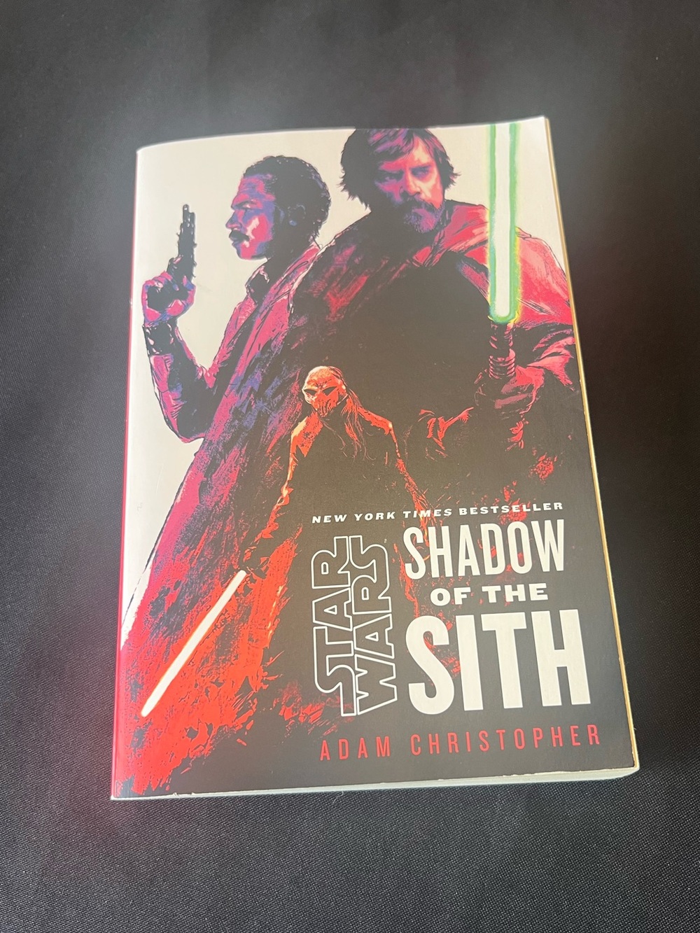 Star Wars Shadow of the Sith Paperback Book Adam Christopher Luke Skywalker